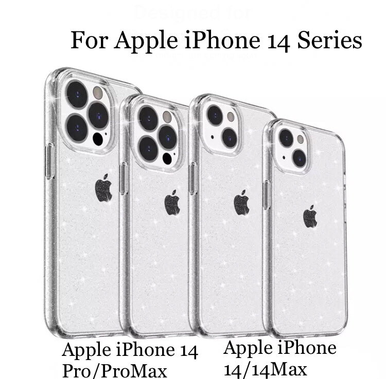 Classic OtterStyle Glitters/Clear Shockproof Hardshell TPU Phone Case- for Apple iPhone 14 Series 2022 - Super Savings Technologies Co.,LTD Classic OtterStyle Glitters/Clear Shockproof Hardshell TPU Phone Case- for Apple iPhone 14 Series 2022 - Super Savings Technologies Co.,LTD